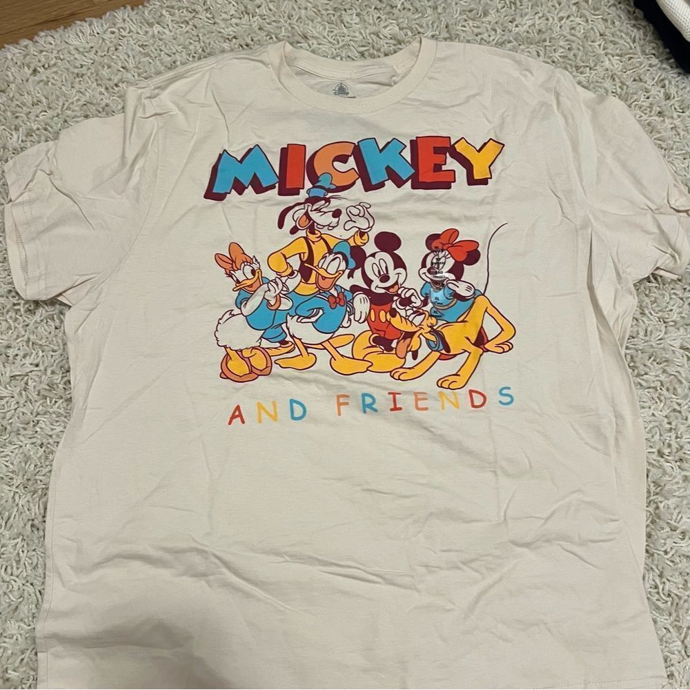 Disney Parks Mickey Mouse and Friends T-Shirt for Adults